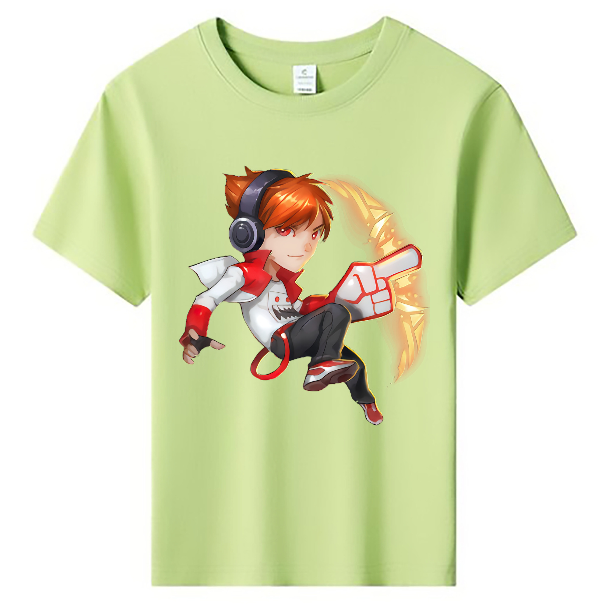 （画像用） リーグ・オブ・レジェンド League of Legends LOL 綿100％キッズTシャツ（フロントプリント）